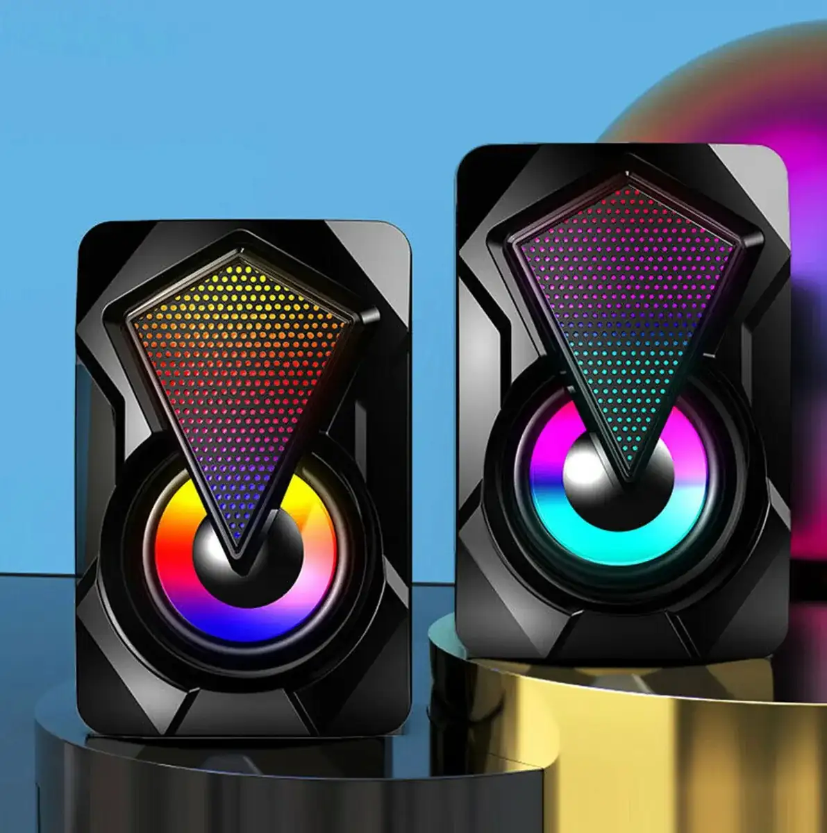 Bocinas para computadora RGB 2