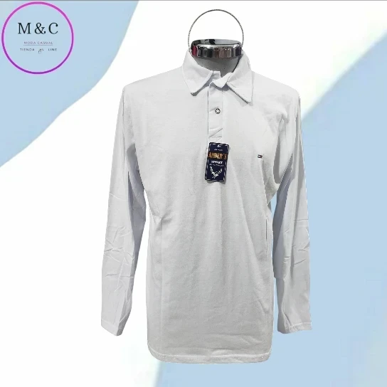 Playera T- G Polo manga larga 7