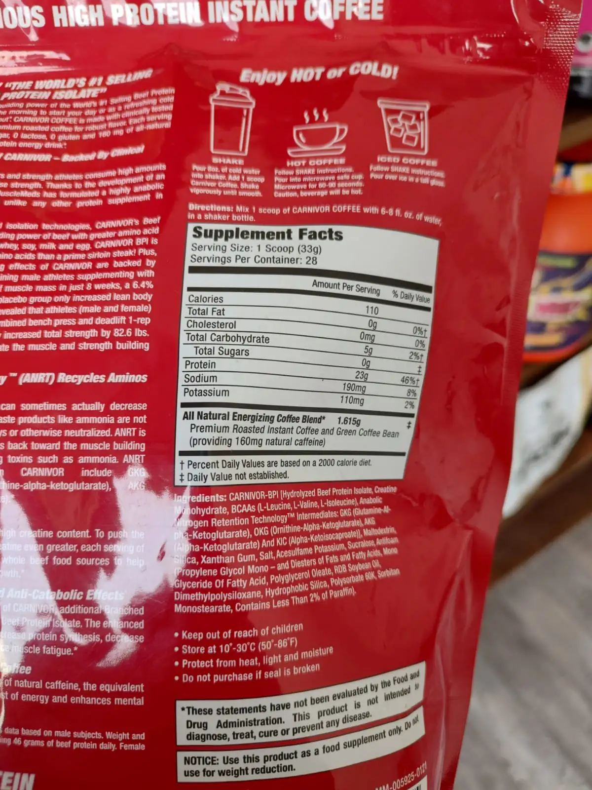 Carnívor coffee  2lb  2