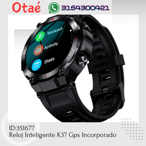 Reloj Inteligente K37 Gps Incorporado 2
