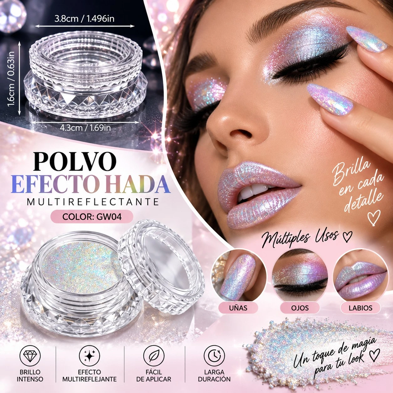 lumera polvo efecto hada