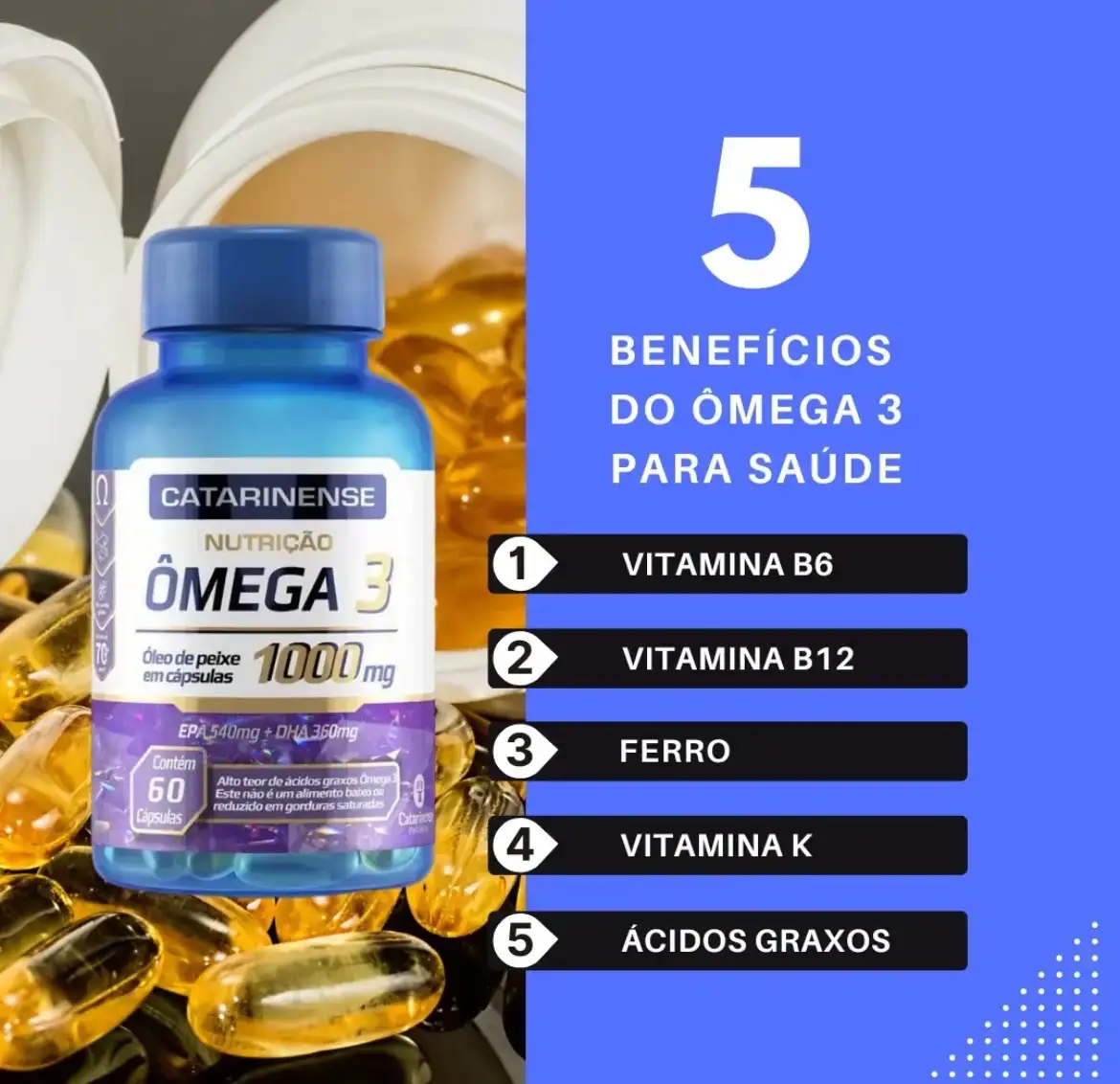 Omega 3 1000Mg x 120caps importado 