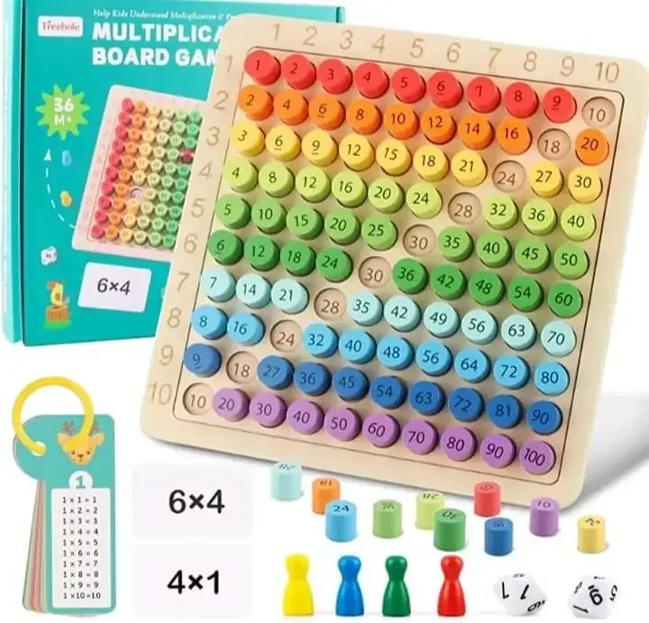 Juego multiplicacion montessori