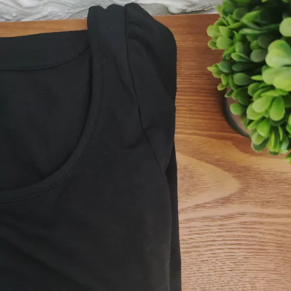 Camiseta Manga larga abullonada 