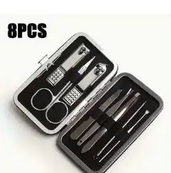Set de corta uñas plata 