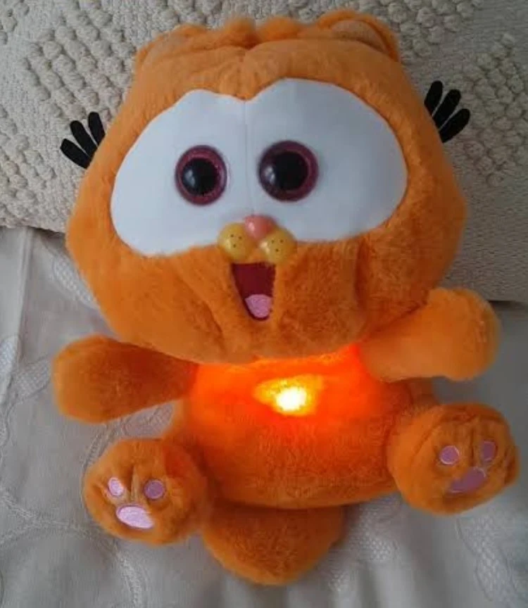 PELUCHE GARFIELD RESPIRA