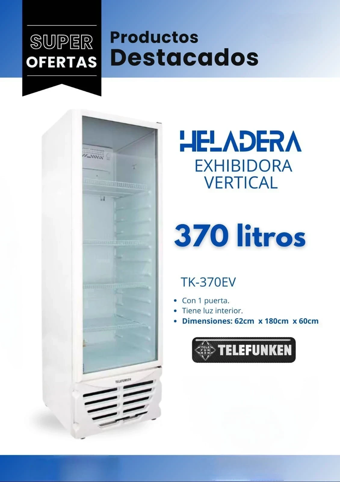 EXHIBIDORA TELEFUNKEN 370 LTS