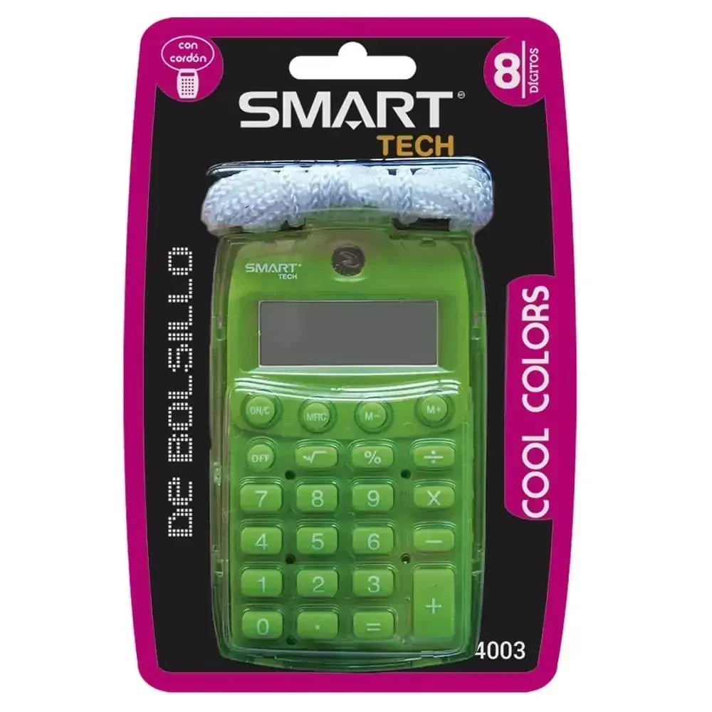 Calculadora smart cool color 8 digitos 3