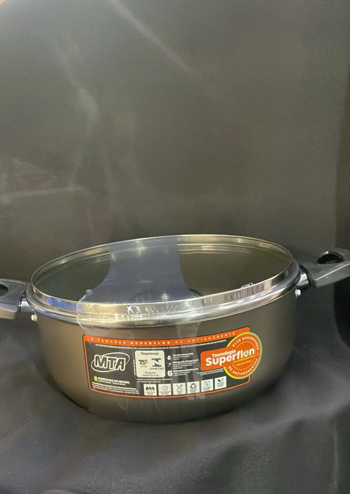 CACEROLA 22CM SUPERTEFLON