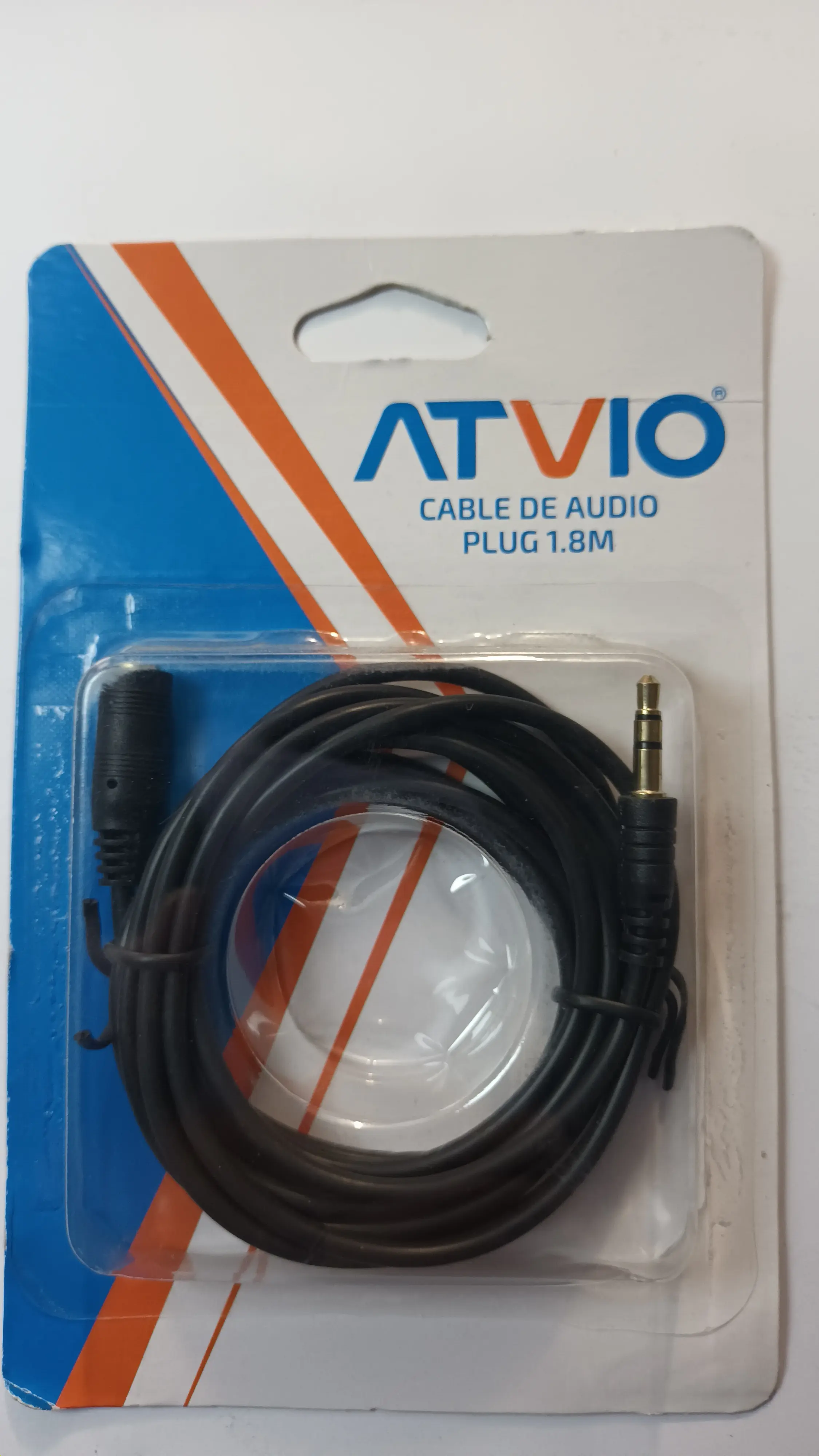 EXTENSION CABLE DE AUDIO AUXILIAR 3.5 MM 1.8 MTS