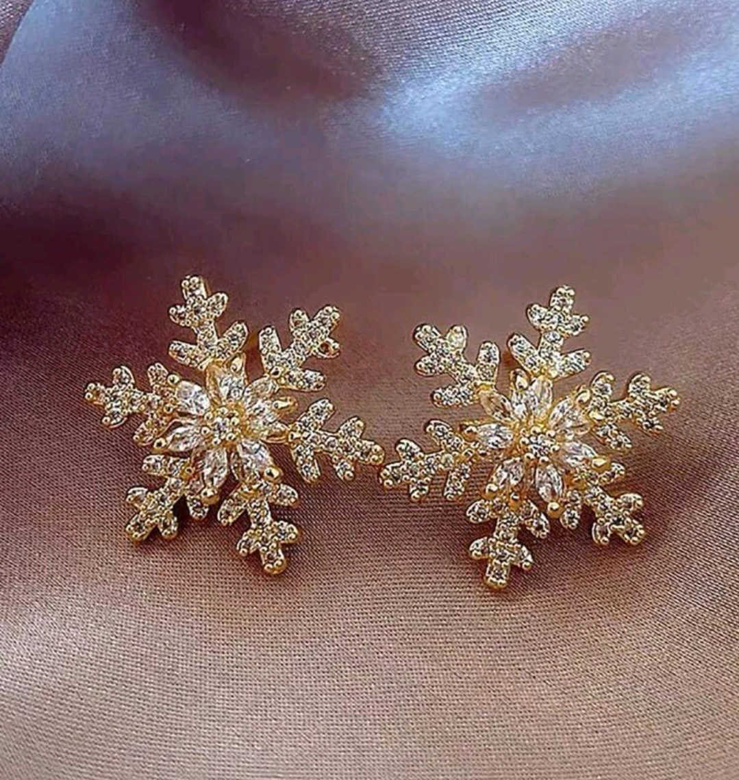 Aretes copo de nieve 4