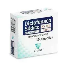 DICLOFENACO INY 75 MG X 10 AMP VITALIS