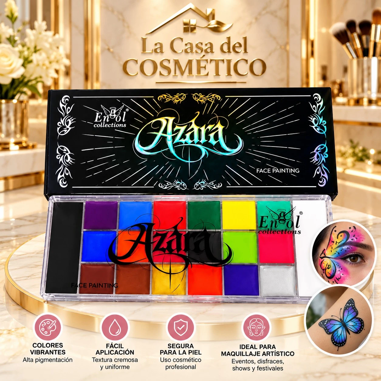 engol paleta de maquillaje profesional 