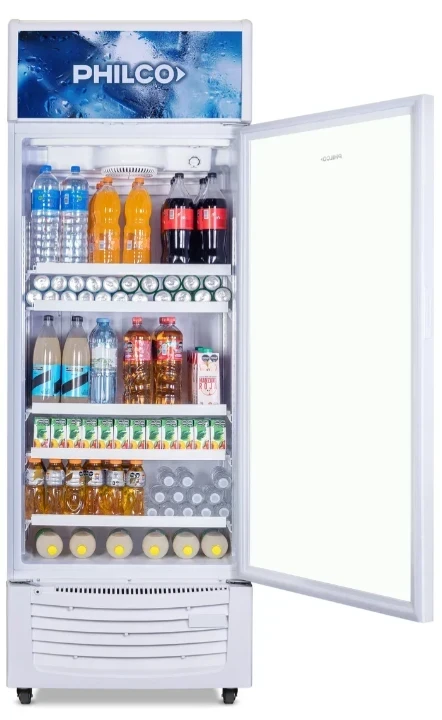 HELADERA EXHIBIDORA PHILCO BLANCA 400LTS