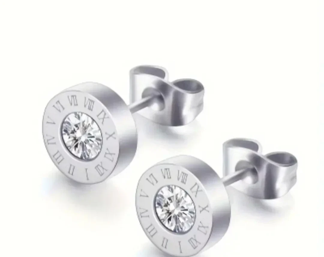 Aretes tipo bulgari