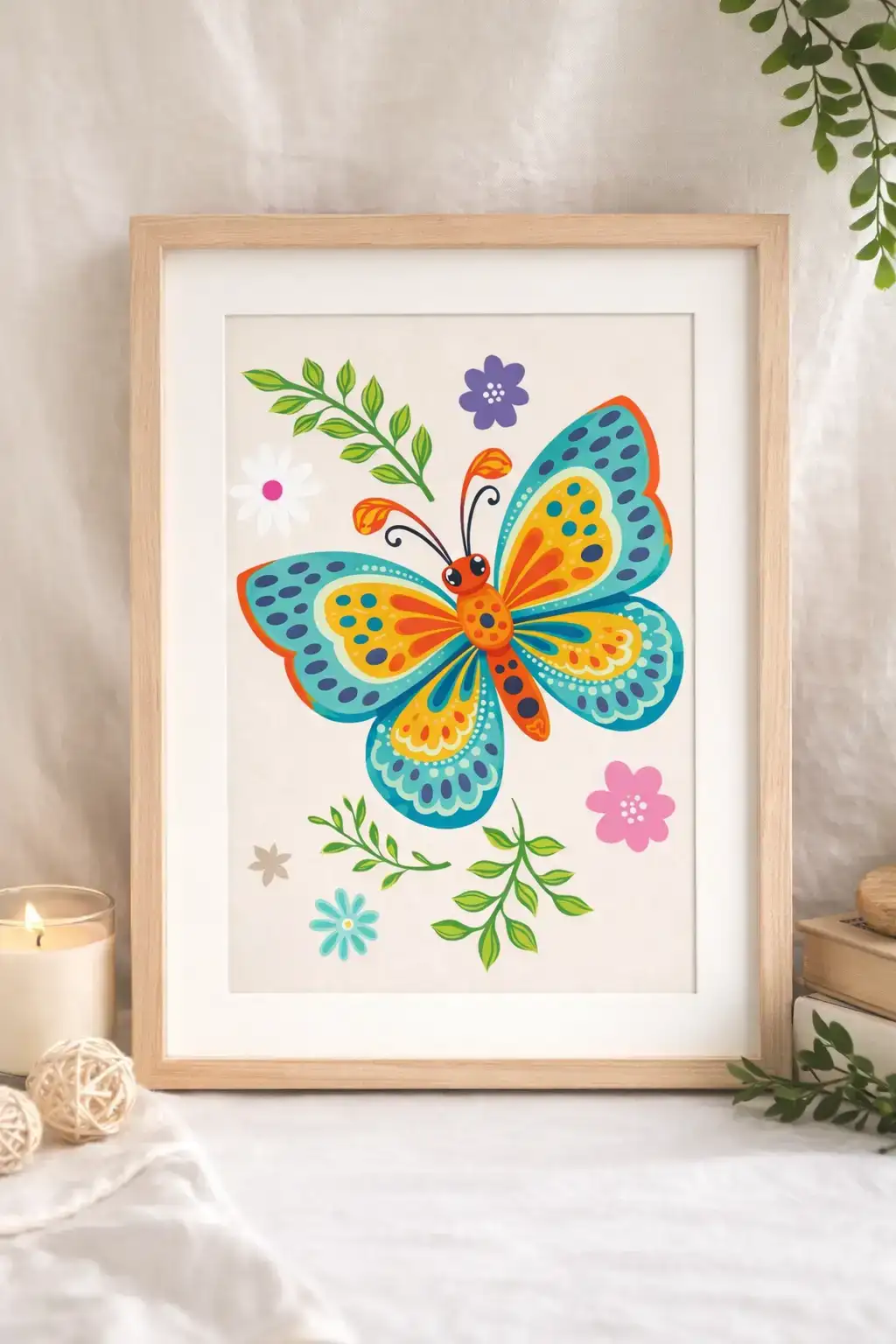 MARIPOSA - LAMINA IMPRIMIBLE