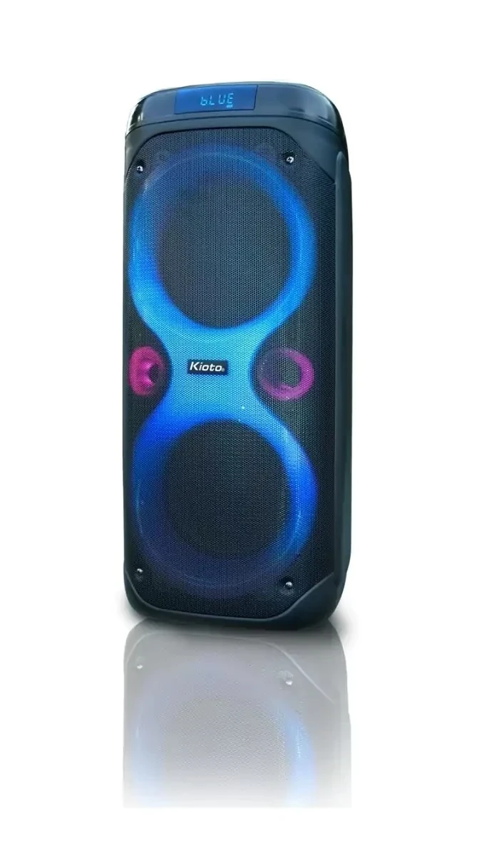 Parlante Kioto TWS, TW2803 con FM Batería 50W - 8"x2