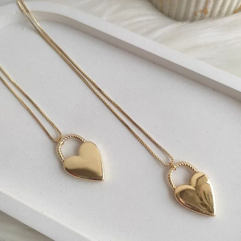 CADENA CORAZON GOLD ELEGANT