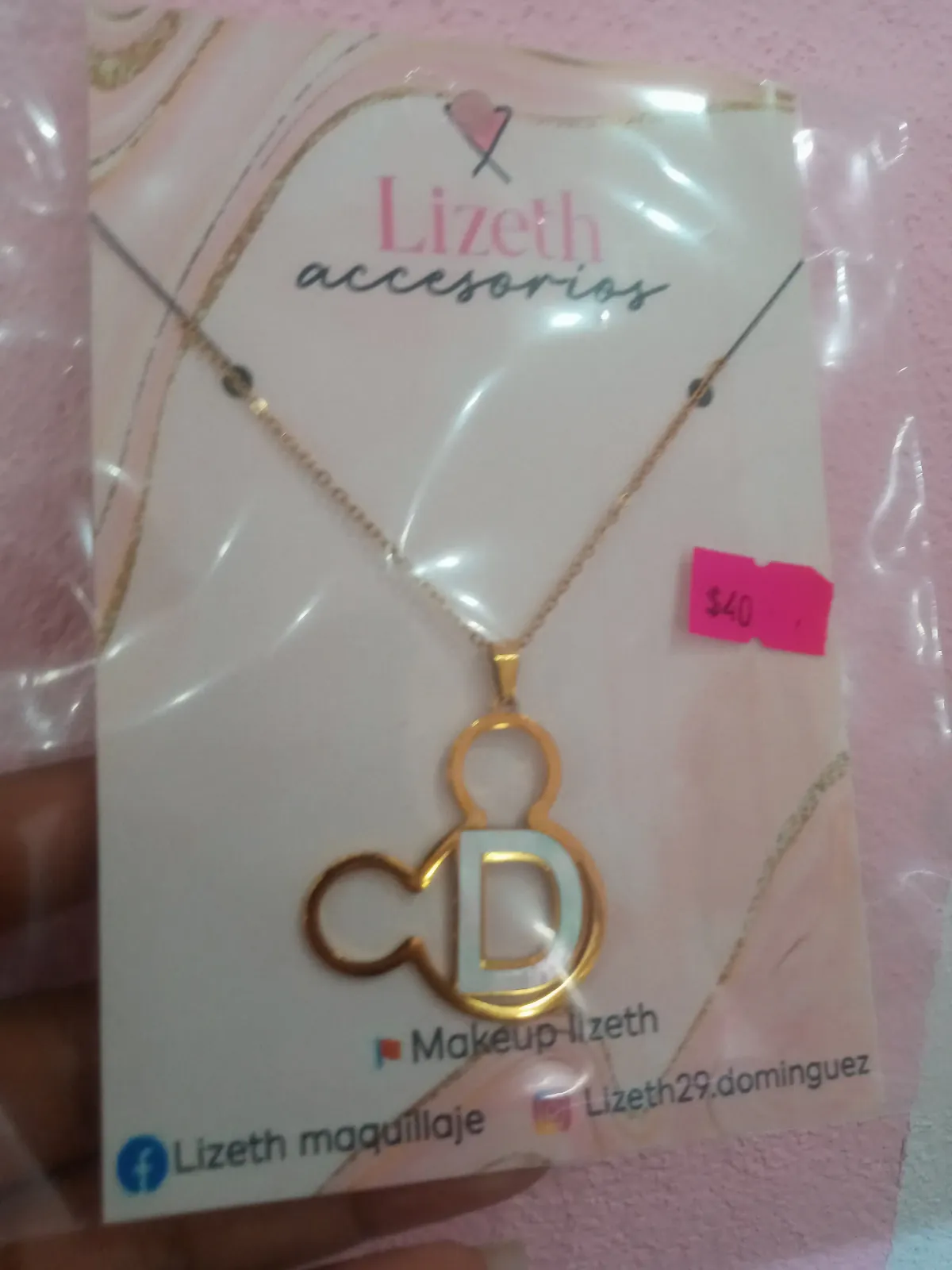 Cadena micky inical D