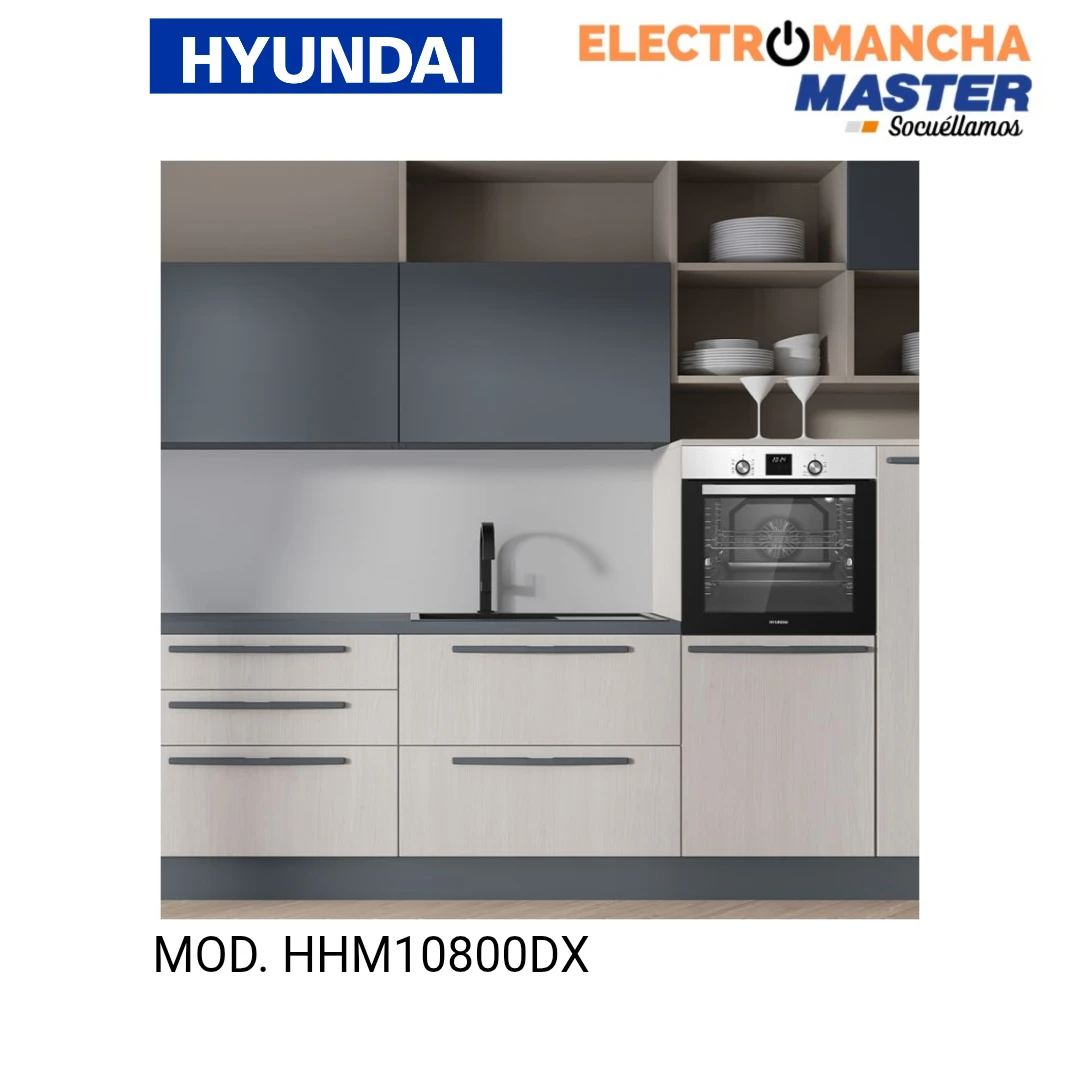 HORNO HIUNDAY MULTIFUNCION 80 LITROS CLASE A 4