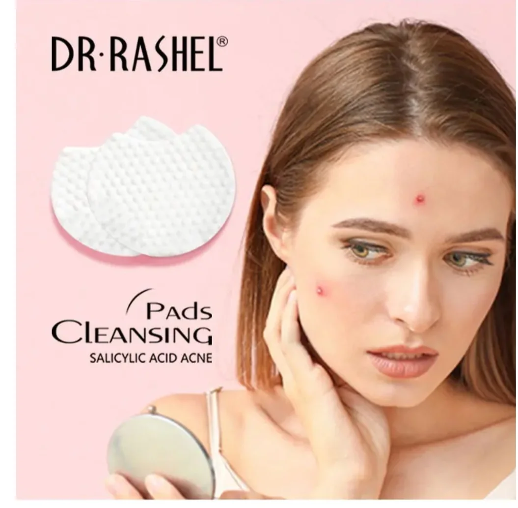 Toallitas limpiadoras con acido salicílico Acne Dr. Rashel  2