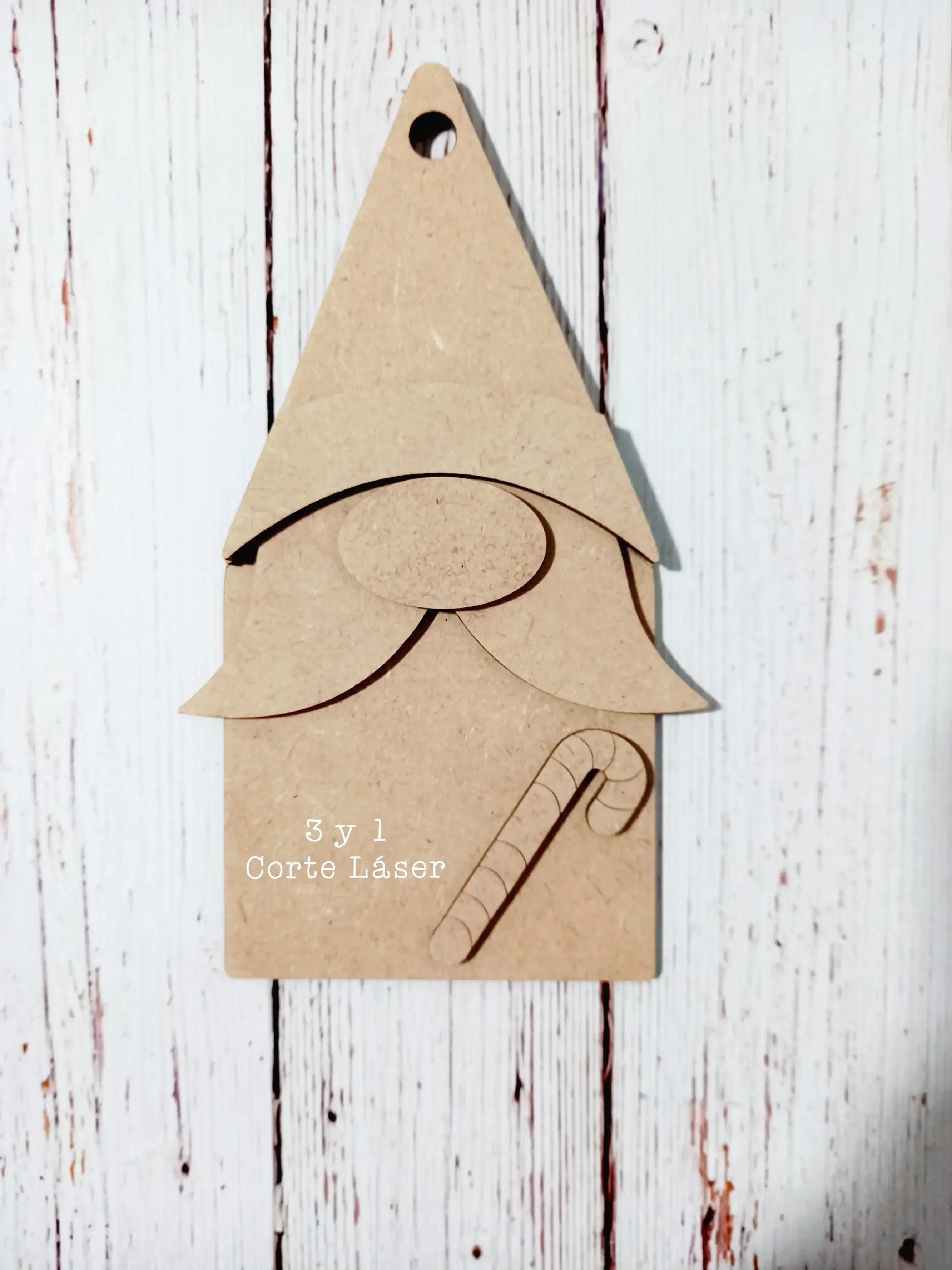 DUENDE Y BASTÓN DE CARAMELO