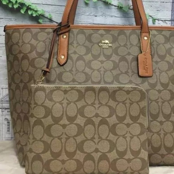 BOLSO COACH doble fax