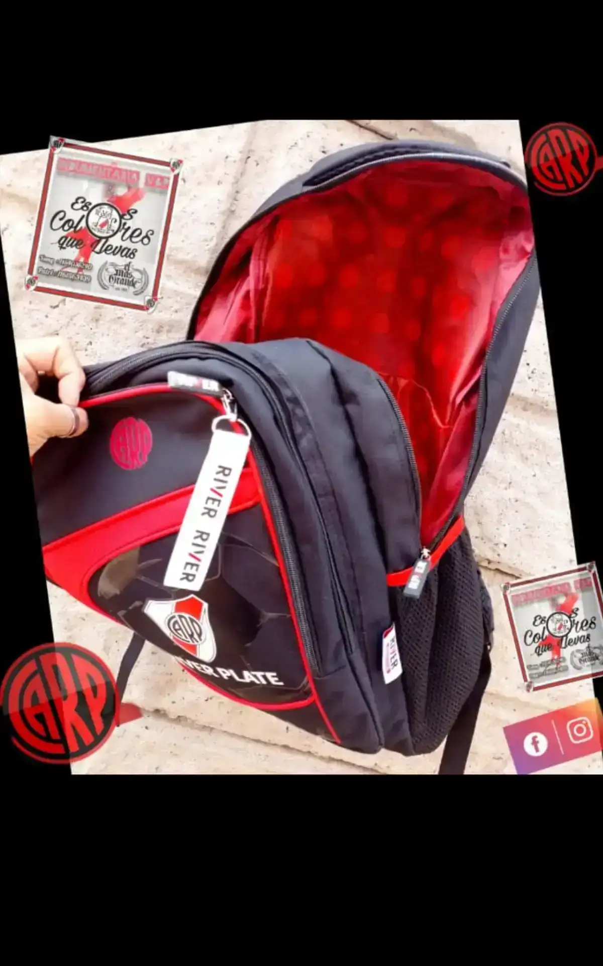 Mochila Carp Tipo de Viaje Original LicenciaOficial 2