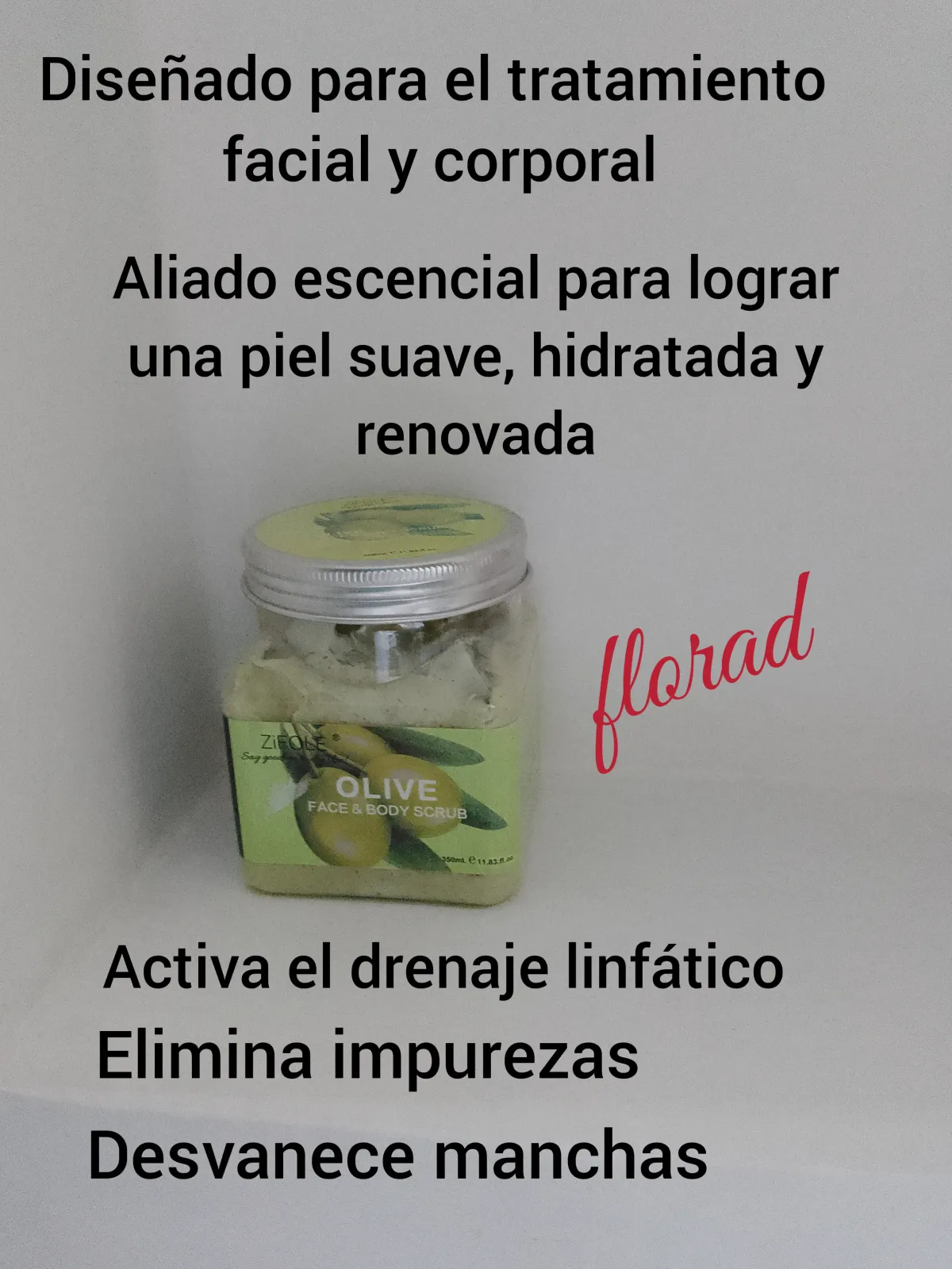 Exfoliante en tarro para el cuerpo