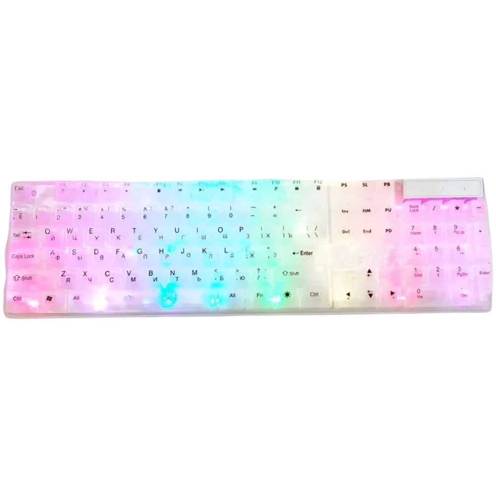 Teclado Inalámbrico Slim Iluminación Led