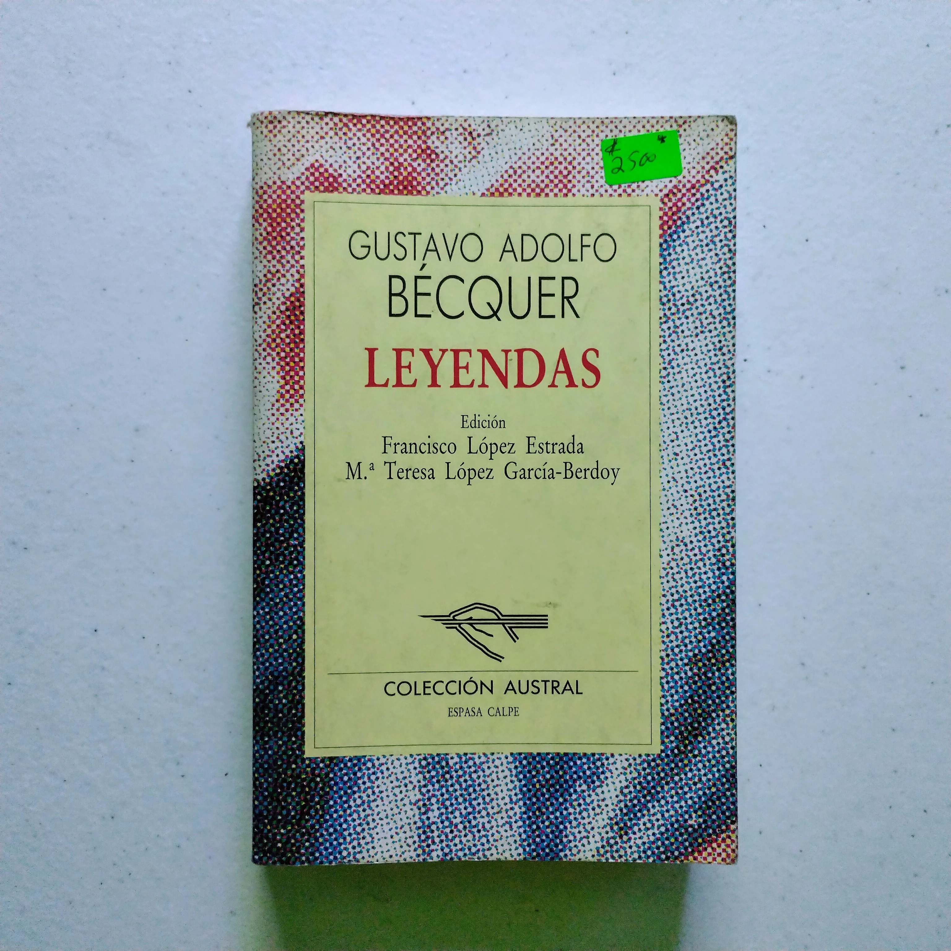 Rimas y leyendas, Gustavo Adolfo Bécquer, usado