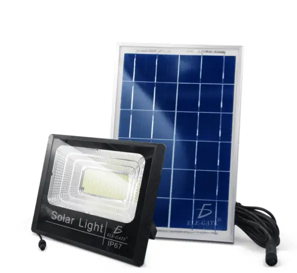 Reflector LED 40W Con Panel Solar 