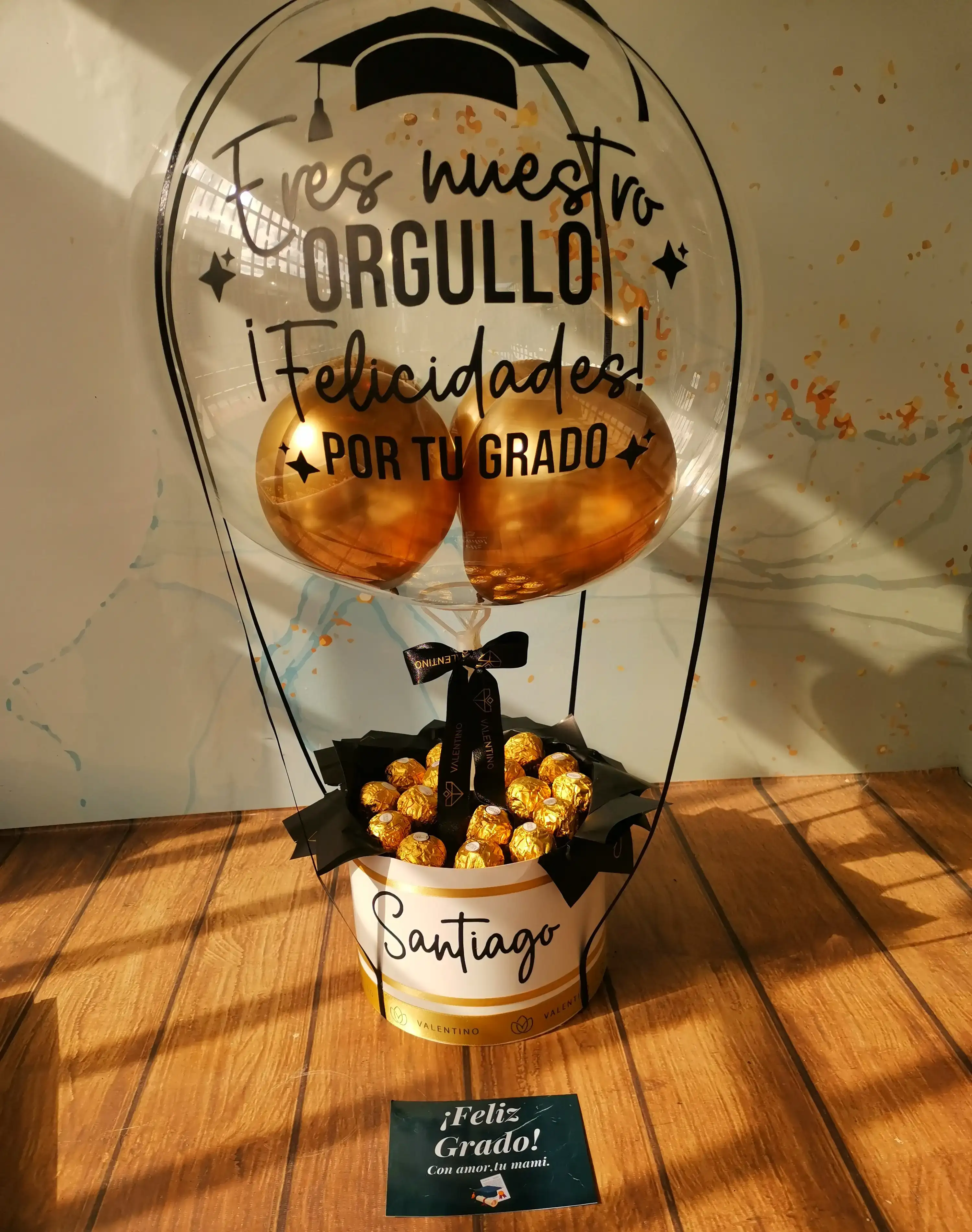 Arreglo de Globo grado 02