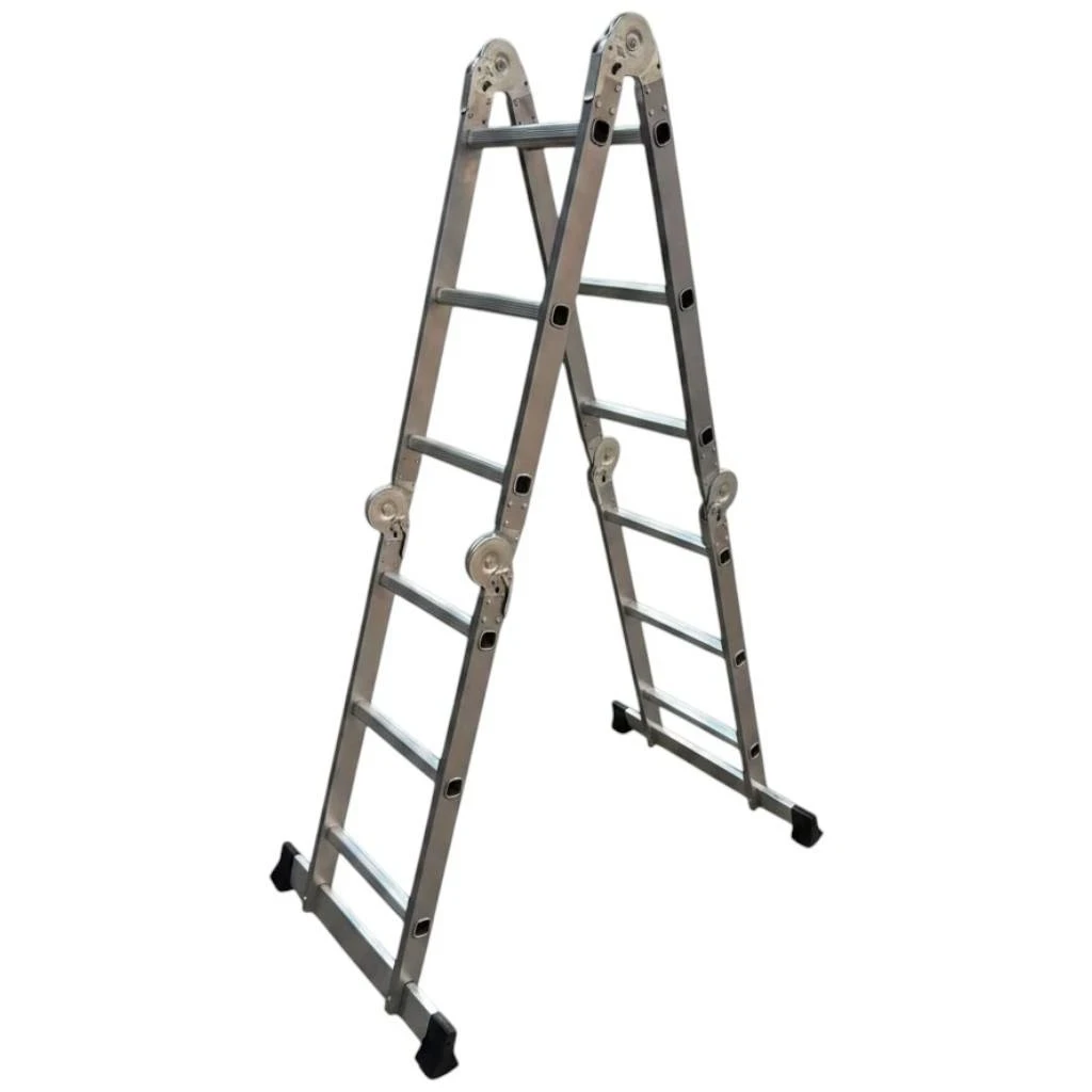 Escalera Multifuncion Acero al Carbono 4x3 𝙀𝙌𝙐𝙐𝙎