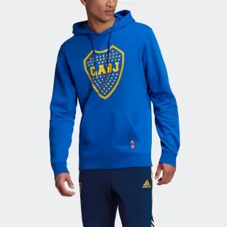POLERA CON CAPUCHA DE BOCA 2