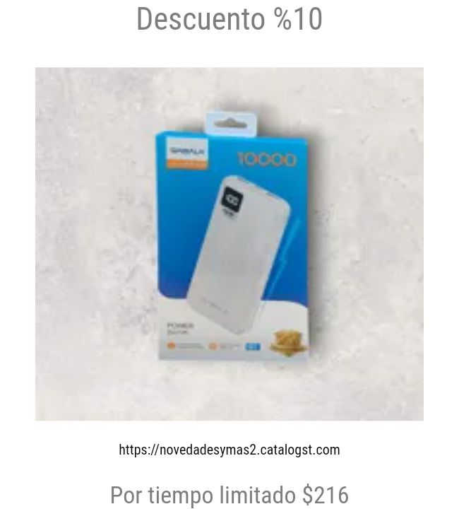 Descuento %10