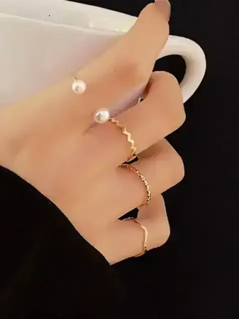 Set x4 Anillos Lucena REF: D31