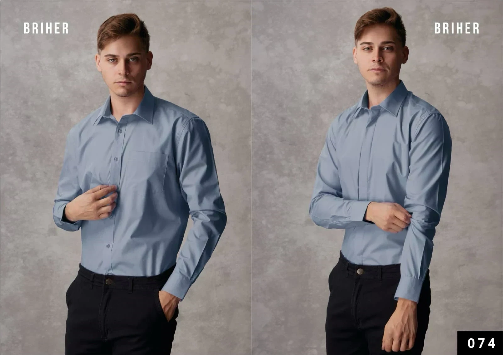 CAMISAS DE VESTIR LISAS 