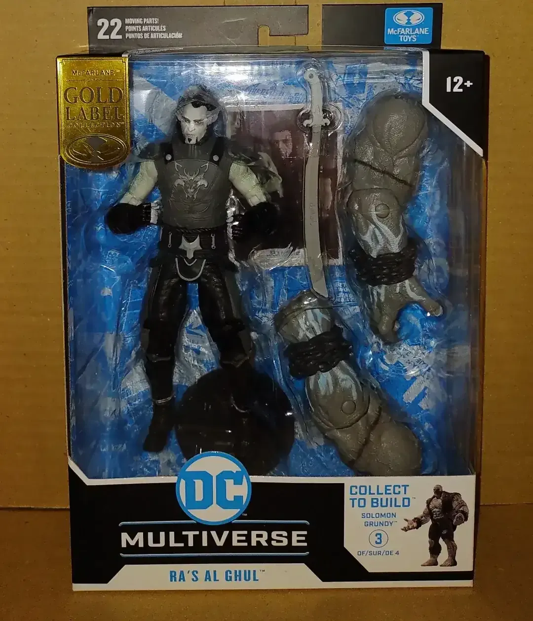 Mcfarlane DC Multiverse RA’S AL GHUL GOLD LABEL (BATMAN: ARKHAM CITY)