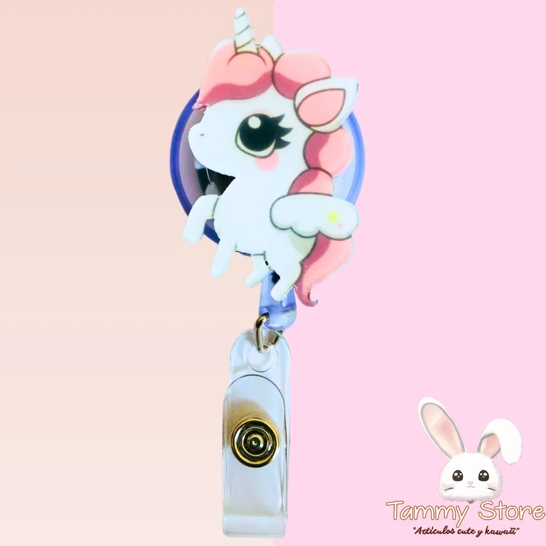 Porta carnet unicornio