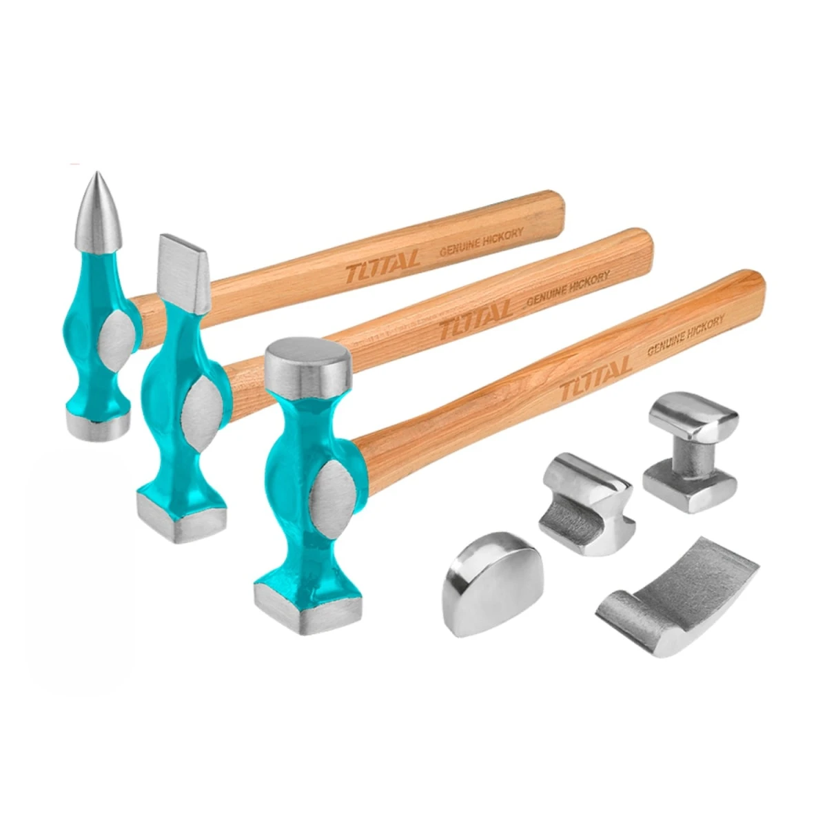 Juego de martillos para planchar 7 piezas total  2