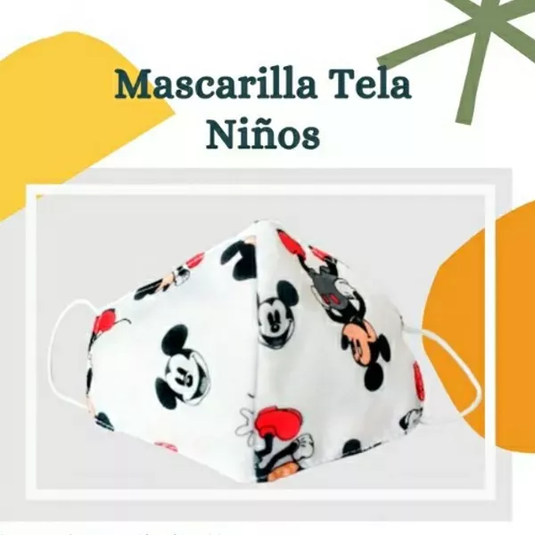 Mascarilla Mickey Mouse