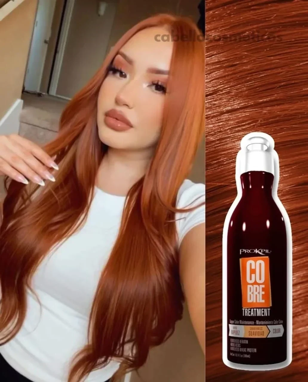prokpil tratamiento color x300 ml cobre