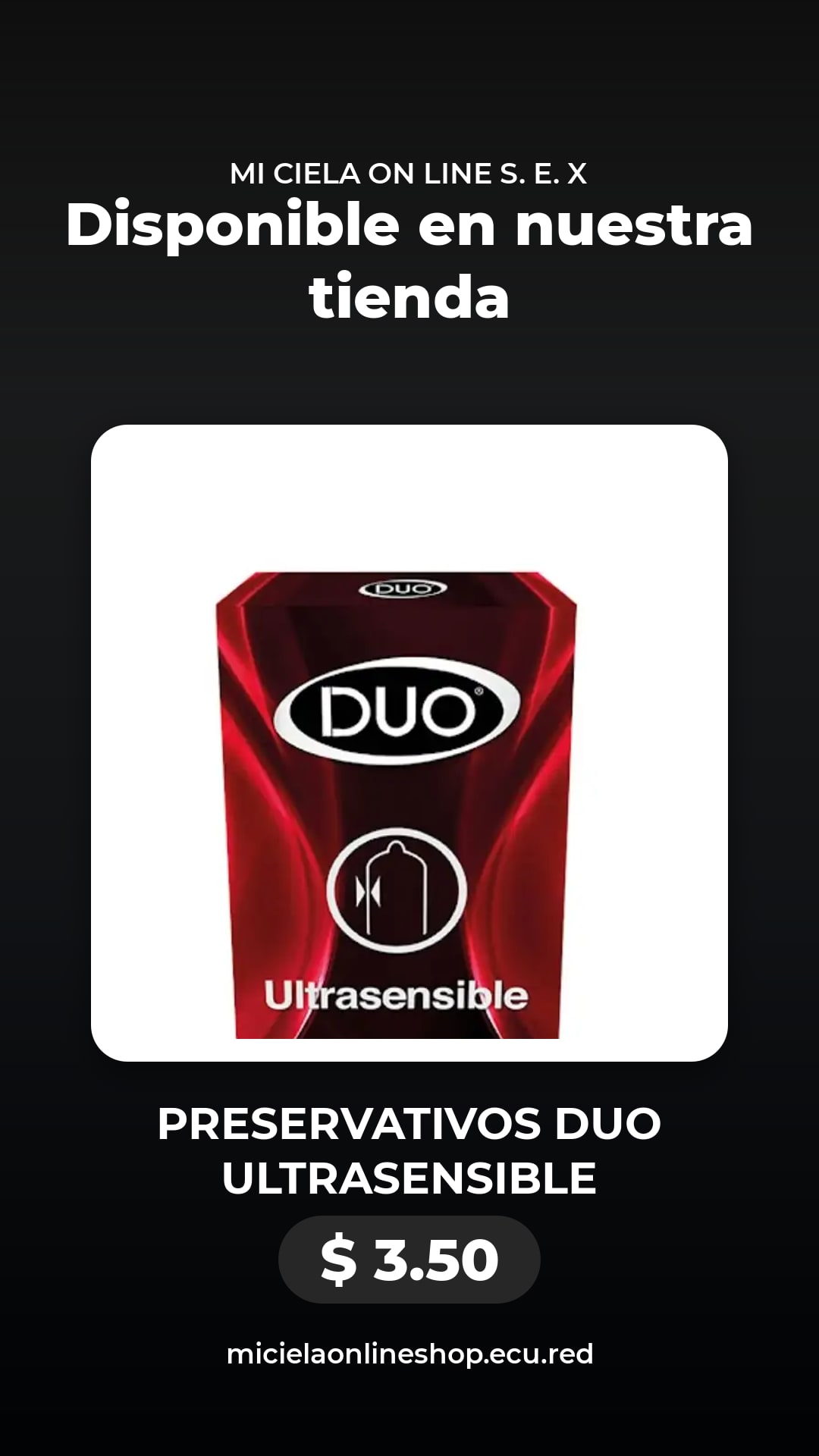 PRESERVATIVOS DUO ULTRASENSIBLE