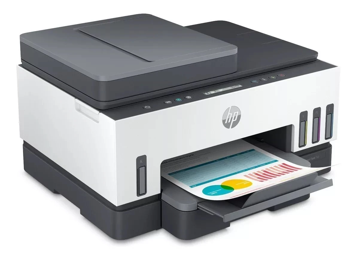 Impresora multifunción a color HP Smart Tank 750 con wifi 220V 2