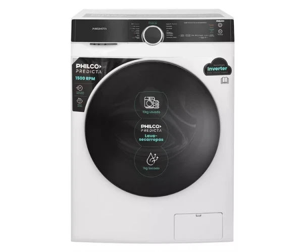 Lavasecarropas Philco Predicta 12Kg Lavado 8Kg Secado 1800W