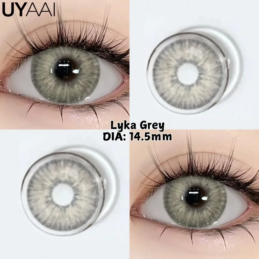 Lentes de contacto - Referencia: LYKA GREY 2