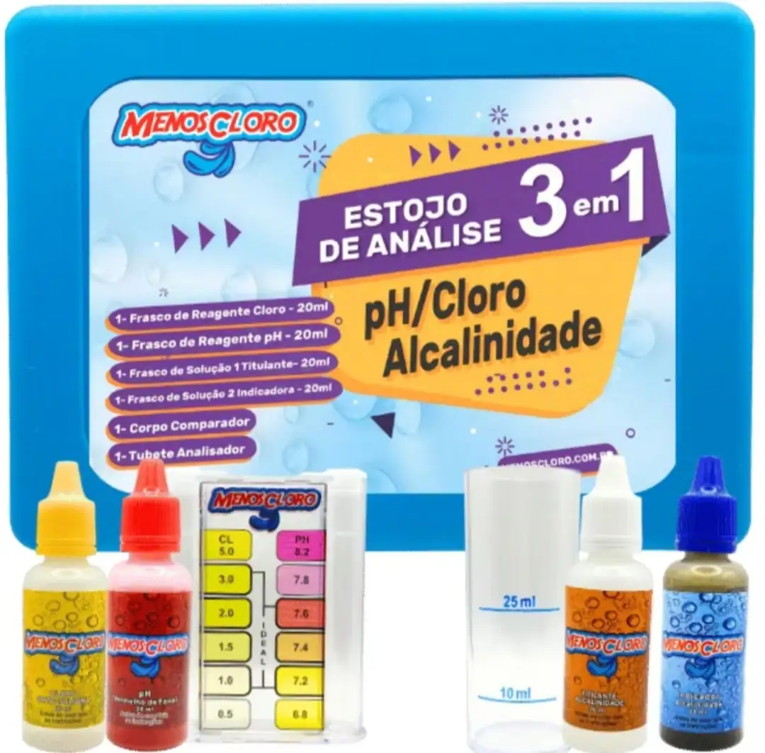 Kit de Estojo de Análise 3 em 1
