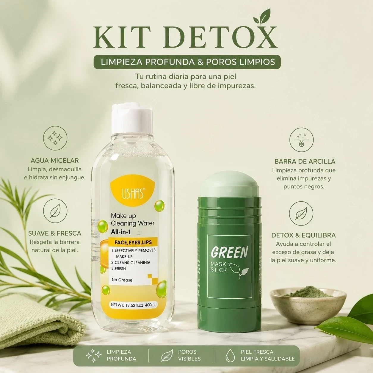 ✨ Kit Detox Facial