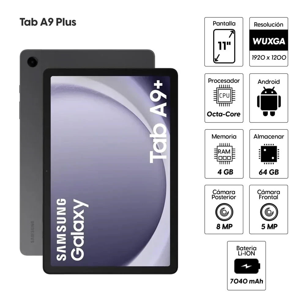 TABLET SAMSUNG GALAXY TAB A9PLUS